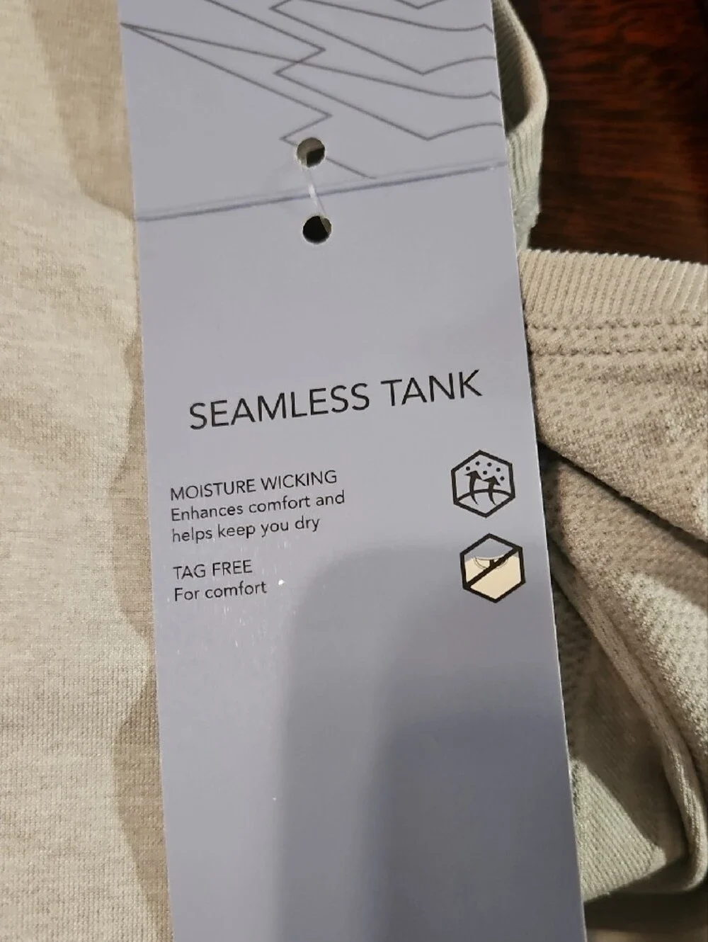 Avia Light Gray Racerback Tank - Picture 4 of 4